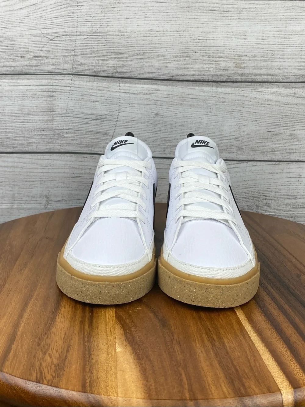 NEW Nike Court Legacy Next Nature White Anthracite Gum Shoes Women’s Size 7.5